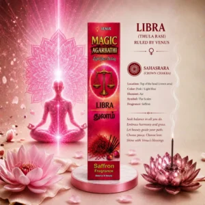 Libra (Thulam) – Saffron