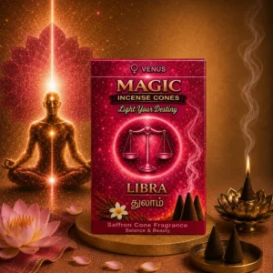 Libra (Thulam) – Saffron Cone