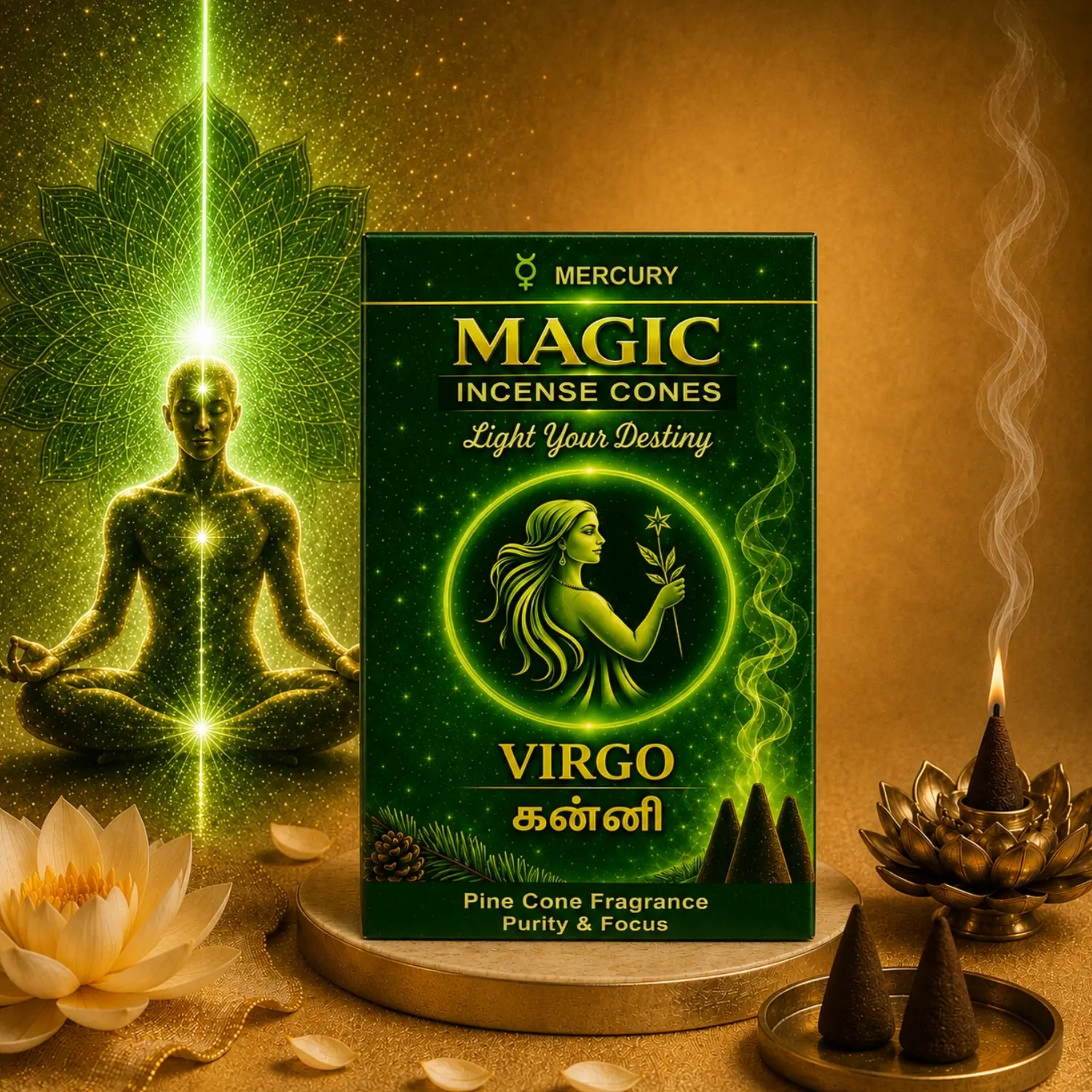 Virgo (Kanni) – Pine Cone